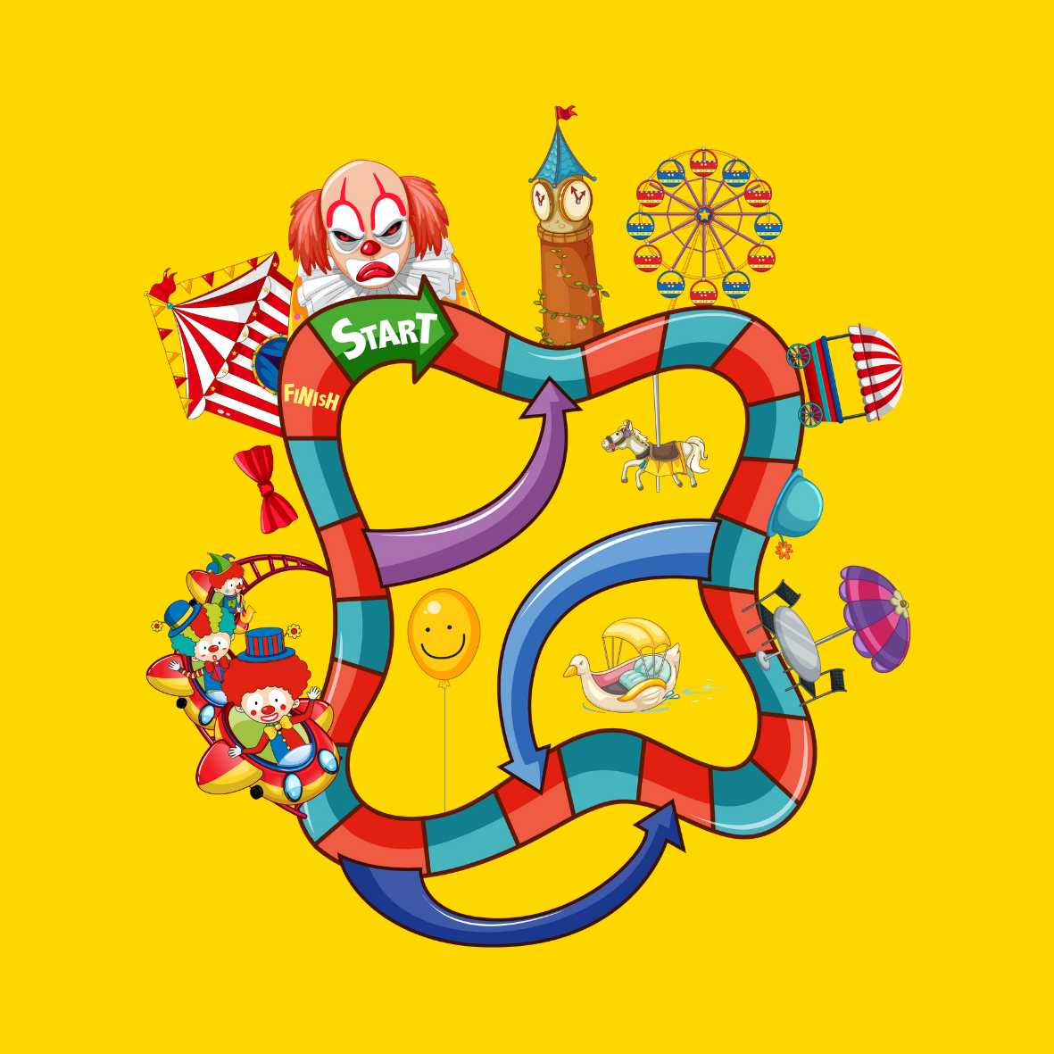 Snake & Ladder Game Icon